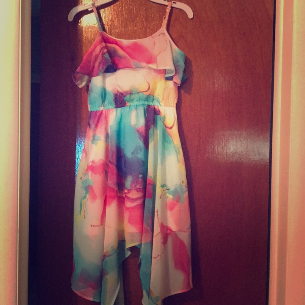 Girls colorful dress